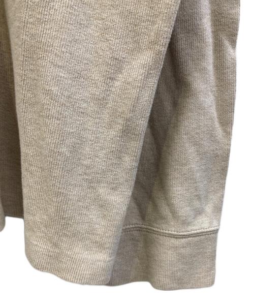 POLO RALPH LAUREN（ポロ・ラルフローレン）POLO RALPH LAUREN (ポロ・ラルフローレン) ハーフジップスウェット ベージュ サイズ:XXLの古着・服飾アイテム