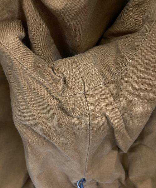 Dunbrooke（ダンブルック）Dunbrooke (ダンブルック) デニムスタジャン インディゴ×ブラウン サイズ:Lの古着・服飾アイテム