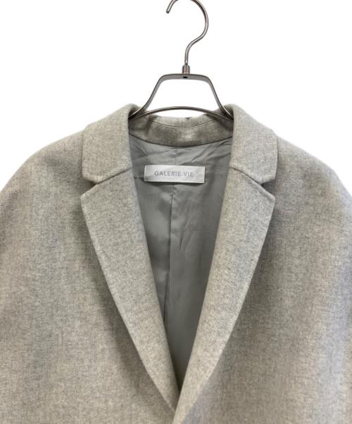 GALERIE VIE（ギャルリーヴィー）GALERIE VIE (ギャルリーヴィー) チェスターコート ベージュ サイズ:M（UK34）の古着・服飾アイテム