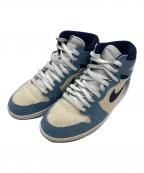 NIKEナイキ）の古着「ハイカットスニーカー」｜ブルー