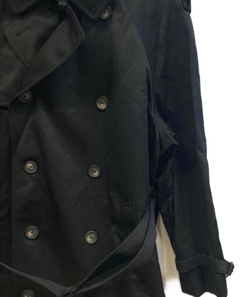 LAUREN RALPH LAUREN（ローレン ラルフ ローレン）LAUREN RALPH LAUREN (ローレン ラルフ ローレン) トレンチコート ブラック サイズ:42Rの古着・服飾アイテム