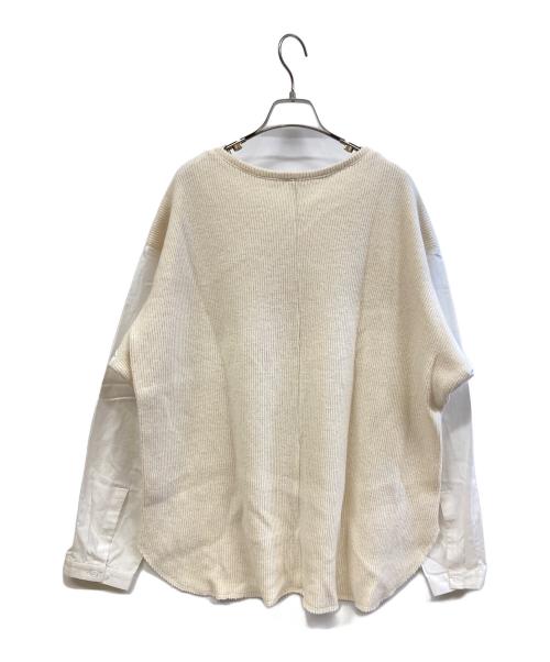 Y's（ワイズ）Y's (ワイズ) 厚手ニット アイボリー サイズ:2の古着・服飾アイテム