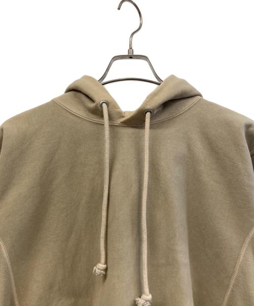 AURALEE（オーラリー）AURALEE (オーラリー) プルオーバーパーカー ベージュ サイズ:3の古着・服飾アイテム