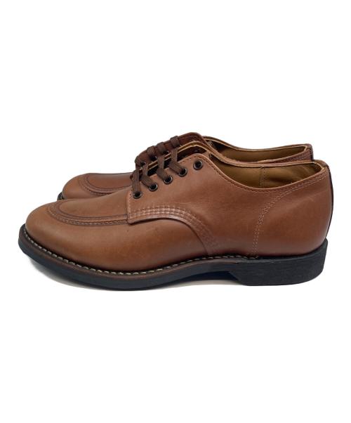 RED WING（レッドウィング）RED WING (レッドウィング) レザーシューズ ブラウン サイズ:7.5Dの古着・服飾アイテム