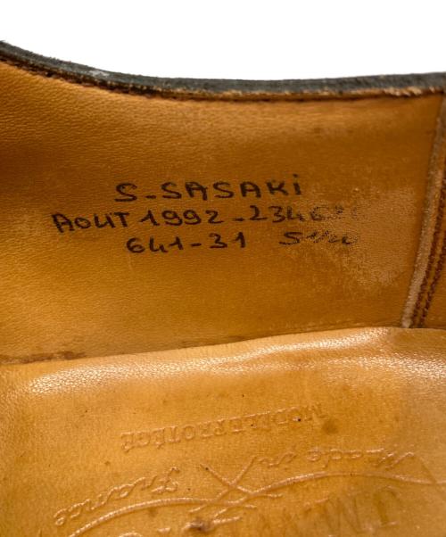 J.M.WESTON（ジェイエムウエストン）J.M.WESTON (ジェイエムウエストン) Uチップシューズ グリーン サイズ:5 1/2Eの古着・服飾アイテム