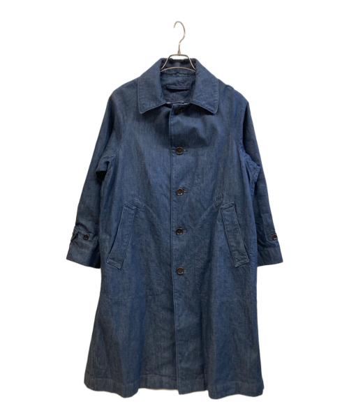 45R（フォーティファイブ・アール）45R (フォーティファイブ・アール) ロングコート インディゴ サイズ:2の古着・服飾アイテム