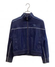 adidas（アディダス）の古着「ジップアップジャケット」｜インディゴ