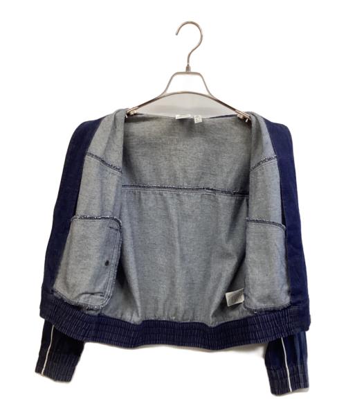 adidas（アディダス）adidas (アディダス) ジップアップジャケット インディゴ サイズ:XSの古着・服飾アイテム