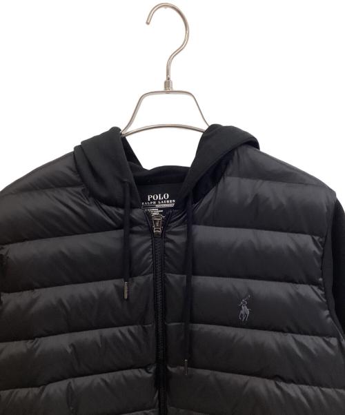 POLO RALPH LAUREN（ポロ・ラルフローレン）POLO RALPH LAUREN (ポロ・ラルフローレン) ダウンジャケット ブラック サイズ:Mの古着・服飾アイテム