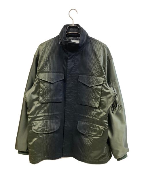 TAAKK（ターク）TAAKK (ターク) ミリタリージャケット グリーン×ブラック サイズ:3の古着・服飾アイテム