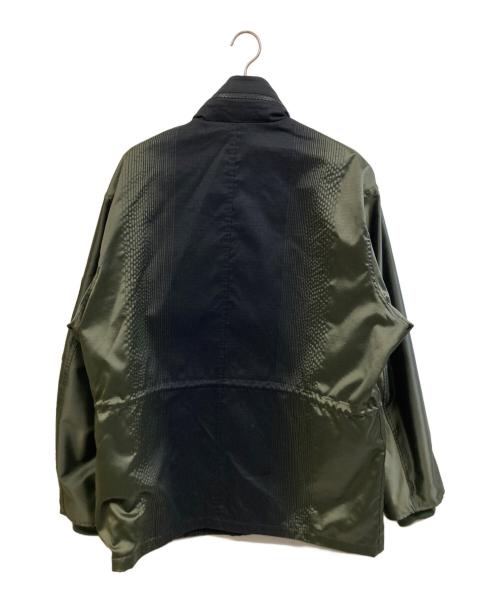 TAAKK（ターク）TAAKK (ターク) ミリタリージャケット グリーン×ブラック サイズ:3の古着・服飾アイテム