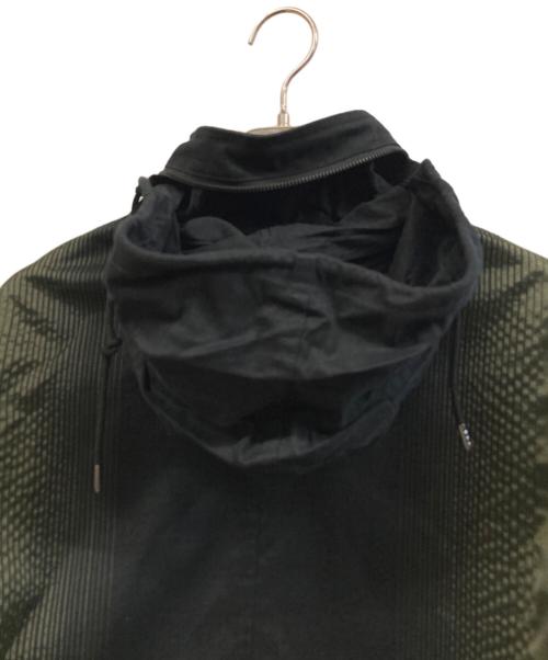 TAAKK（ターク）TAAKK (ターク) ミリタリージャケット グリーン×ブラック サイズ:3の古着・服飾アイテム