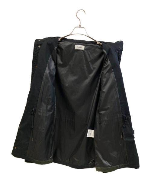 TAAKK（ターク）TAAKK (ターク) ミリタリージャケット グリーン×ブラック サイズ:3の古着・服飾アイテム