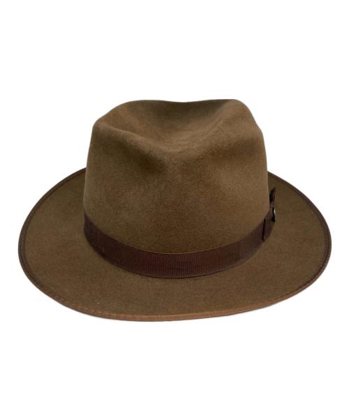 STETSON（ステットソン）STETSON (ステットソン) ハット ブラウンの古着・服飾アイテム
