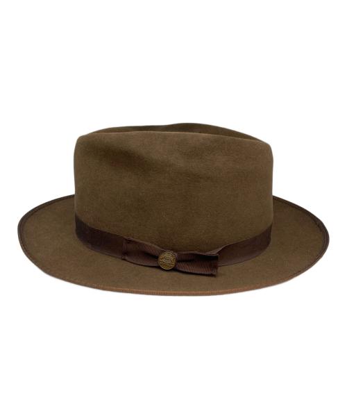 STETSON（ステットソン）STETSON (ステットソン) ハット ブラウンの古着・服飾アイテム