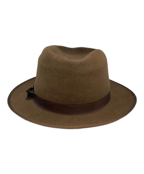 STETSON（ステットソン）STETSON (ステットソン) ハット ブラウンの古着・服飾アイテム