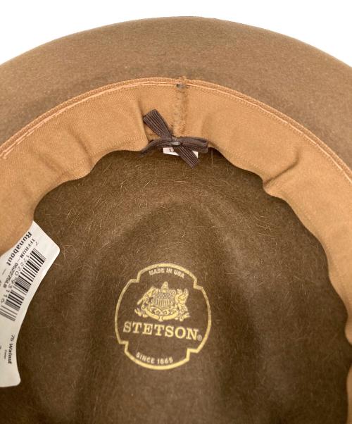 STETSON（ステットソン）STETSON (ステットソン) ハット ブラウンの古着・服飾アイテム