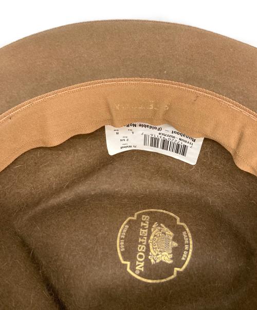 STETSON（ステットソン）STETSON (ステットソン) ハット ブラウンの古着・服飾アイテム