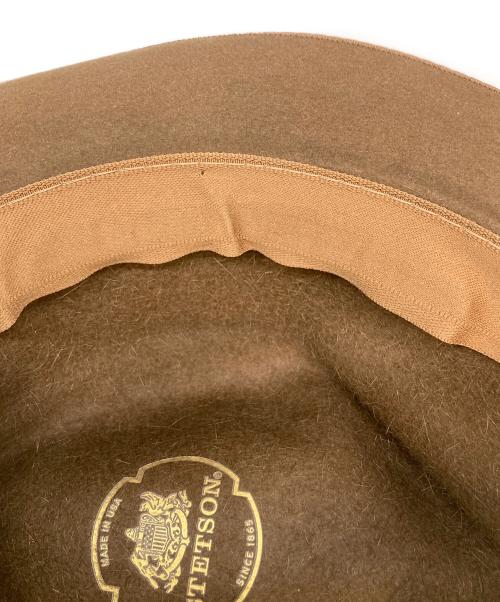 STETSON（ステットソン）STETSON (ステットソン) ハット ブラウンの古着・服飾アイテム
