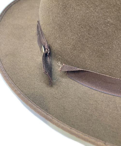 STETSON（ステットソン）STETSON (ステットソン) ハット ブラウンの古着・服飾アイテム