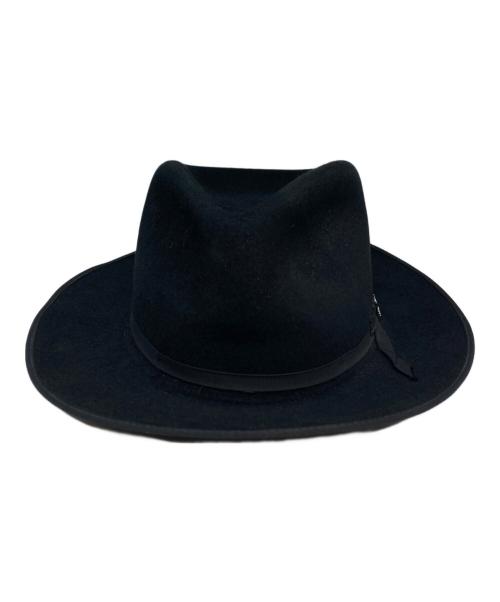 STETSON（ステットソン）STETSON (ステットソン) ハット ブラックの古着・服飾アイテム