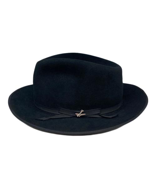STETSON（ステットソン）STETSON (ステットソン) ハット ブラックの古着・服飾アイテム