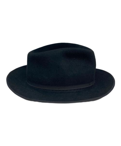 STETSON（ステットソン）STETSON (ステットソン) ハット ブラックの古着・服飾アイテム