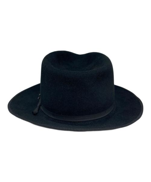 STETSON（ステットソン）STETSON (ステットソン) ハット ブラックの古着・服飾アイテム