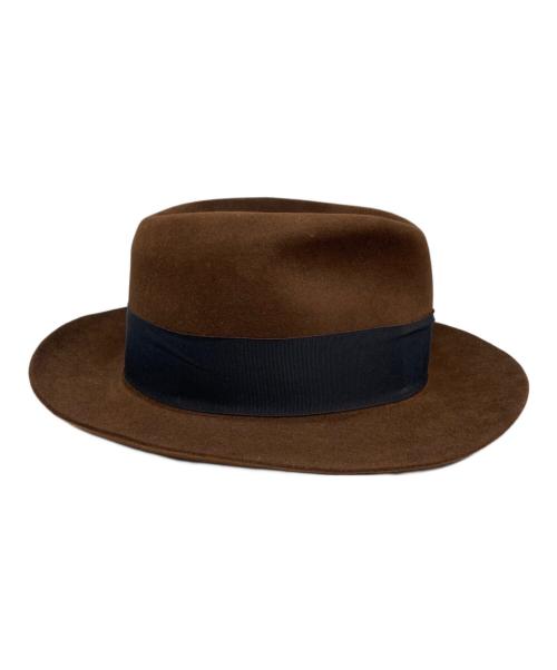 STETSON（ステットソン）STETSON (ステットソン) ハット ブラウンの古着・服飾アイテム