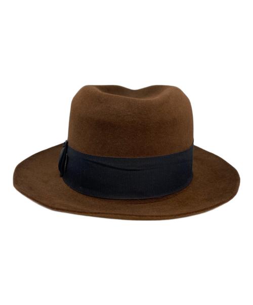 STETSON（ステットソン）STETSON (ステットソン) ハット ブラウンの古着・服飾アイテム