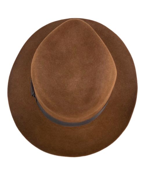 STETSON（ステットソン）STETSON (ステットソン) ハット ブラウンの古着・服飾アイテム