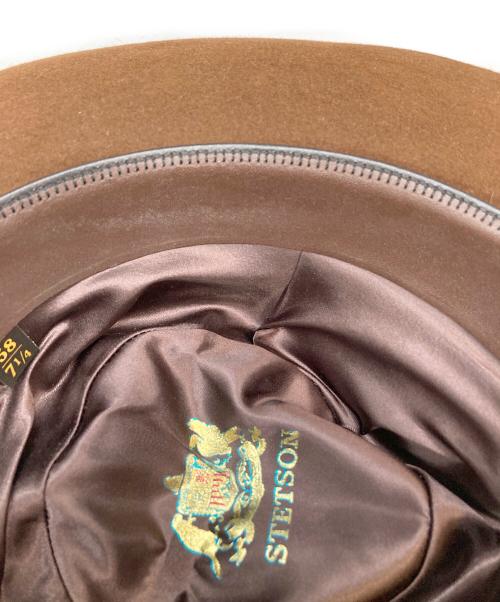 STETSON（ステットソン）STETSON (ステットソン) ハット ブラウンの古着・服飾アイテム
