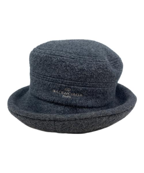 BALENCIAGA（バレンシアガ）BALENCIAGA (バレンシアガ) ハット ライトグレーの古着・服飾アイテム