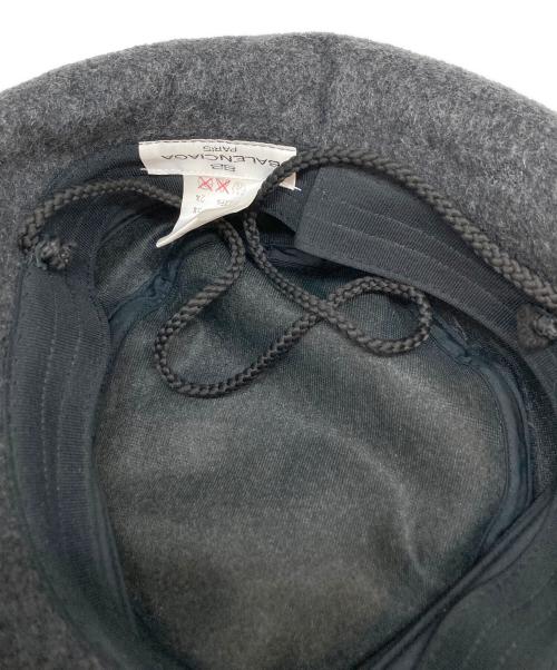 BALENCIAGA（バレンシアガ）BALENCIAGA (バレンシアガ) ハット ライトグレーの古着・服飾アイテム
