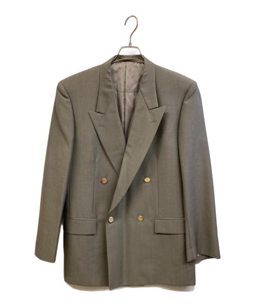 Yves Saint Laurent（イヴサンローラン）Yves Saint Laurent (イヴサンローラン) テーラードジャケット グレー サイズ:A6の古着・服飾アイテム