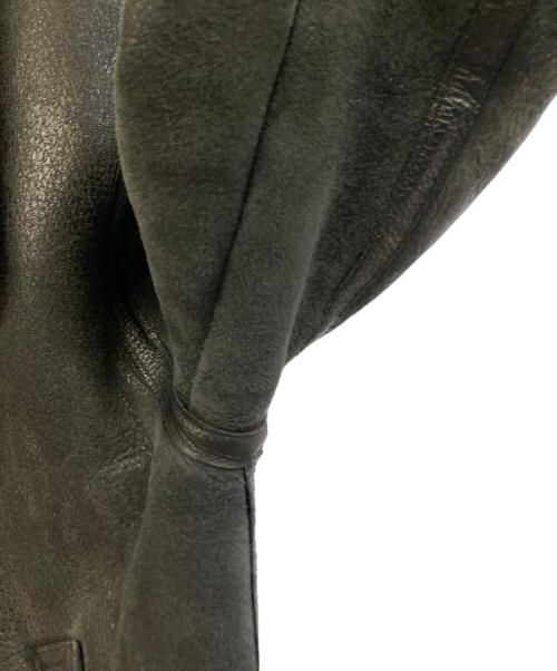 FREEDOM（フリーダム）FREEDOM (フリーダム) B3ムートンジャケット ブラック サイズ:36の古着・服飾アイテム