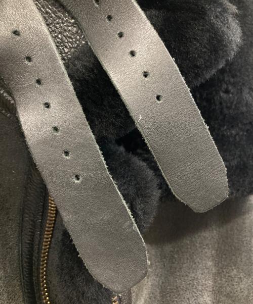 FREEDOM（フリーダム）FREEDOM (フリーダム) B3ムートンジャケット ブラック サイズ:36の古着・服飾アイテム