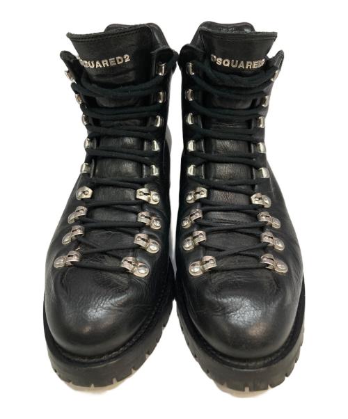 DSQUARED2（ディースクエアード）DSQUARED2 (ディースクエアード) レースアップブーツ ブラック サイズ:25の古着・服飾アイテム