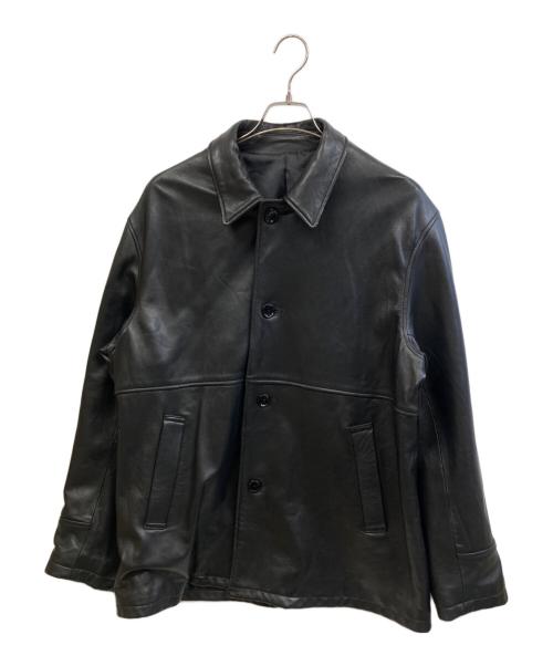 JOURNAL STANDARD（ジャーナルスタンダード）JOURNAL STANDARD (ジャーナルスタンダード) シープレザージャケット ブラック サイズ:Lの古着・服飾アイテム