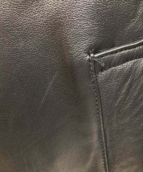JOURNAL STANDARD（ジャーナルスタンダード）JOURNAL STANDARD (ジャーナルスタンダード) シープレザージャケット ブラック サイズ:Lの古着・服飾アイテム