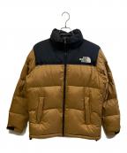 THE NORTH FACEザ ノース フェイス）の古着「ダウンジャケット」｜ブラウン×ブラック