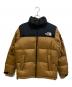 THE NORTH FACE（ザ ノース フェイス）の古着「ダウンジャケット」｜ブラウン×ブラック