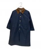 Barbour×ALEXACHUNGバブアー×アレクサチャン）の古着「ステンカラーコート」｜ネイビー