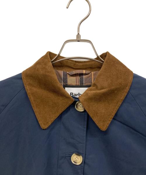 Barbour（バブアー）Barbour (バブアー) ALEXACHUNG (アレクサチャン) ステンカラーコート ネイビー サイズ:UK10の古着・服飾アイテム