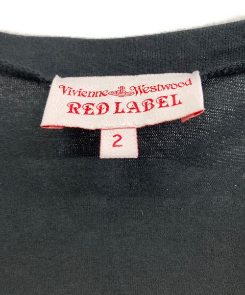 Vivienne Westwood RED LABEL（ヴィヴィアンウエストウッドレッドレーベル）Vivienne Westwood RED LABEL (ヴィヴィアンウエストウッドレッドレーベル) ノースリーブ・キャミソールワンピース ブラック サイズ:2の古着・服飾アイテム