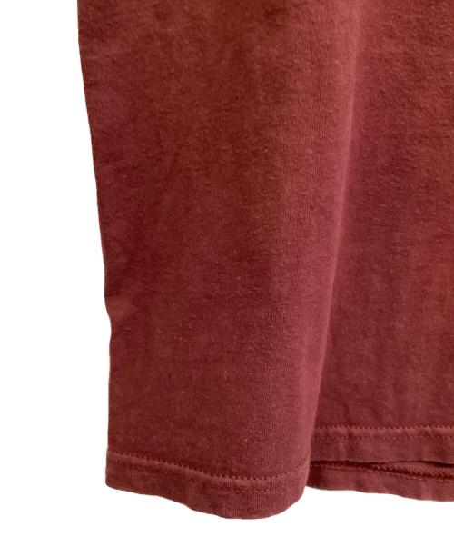 M&O（エムアンドオー）M&O (エムアンドオー) 半袖カットソー レッド サイズ:Mの古着・服飾アイテム