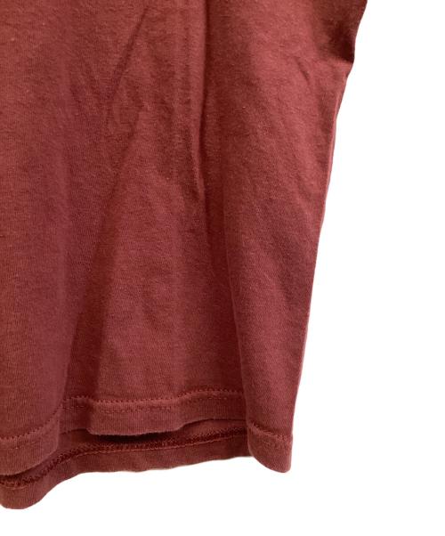 M&O（エムアンドオー）M&O (エムアンドオー) 半袖カットソー レッド サイズ:Mの古着・服飾アイテム