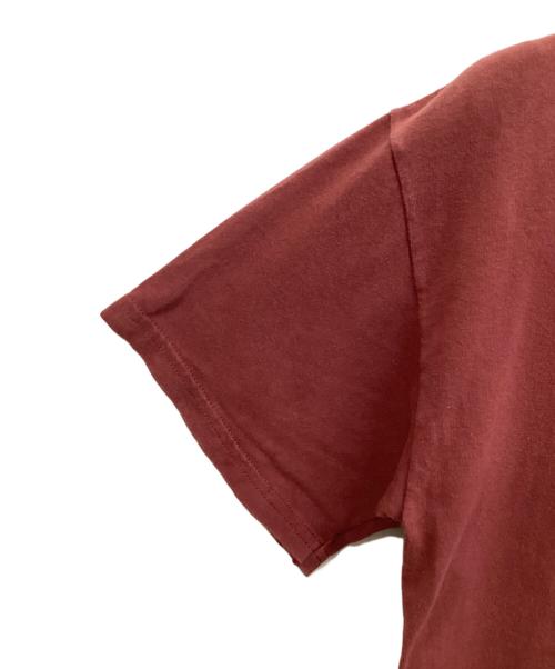 M&O（エムアンドオー）M&O (エムアンドオー) 半袖カットソー レッド サイズ:Mの古着・服飾アイテム