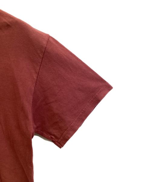M&O（エムアンドオー）M&O (エムアンドオー) 半袖カットソー レッド サイズ:Mの古着・服飾アイテム