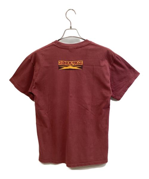M&O（エムアンドオー）M&O (エムアンドオー) 半袖カットソー レッド サイズ:Mの古着・服飾アイテム